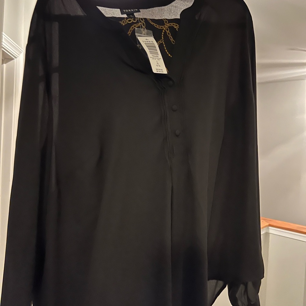Black Torrid Blouse